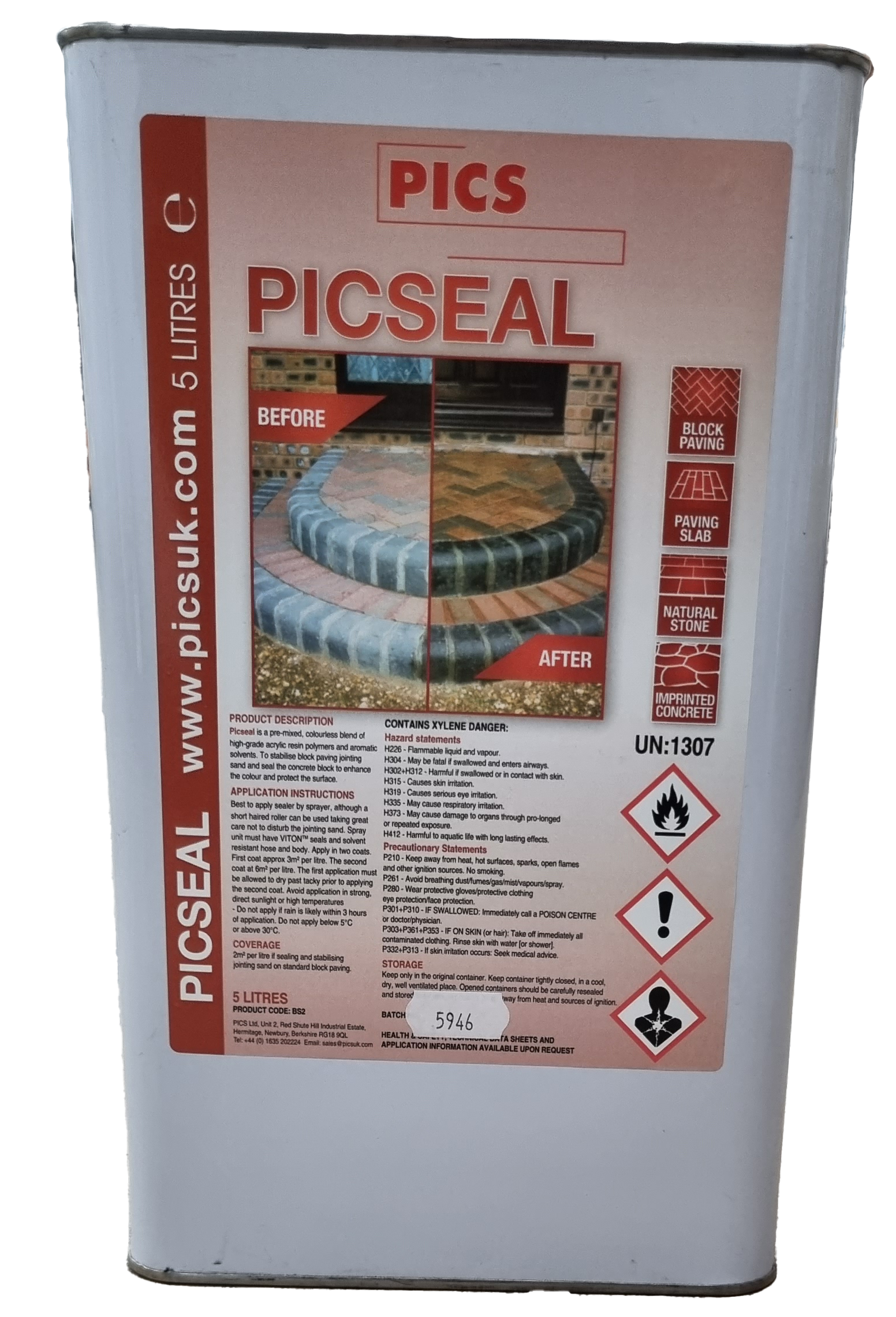 Block Picseal Sealer 5 litres